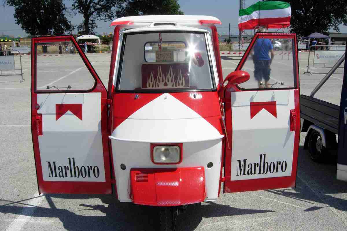 Una Apecar modificata