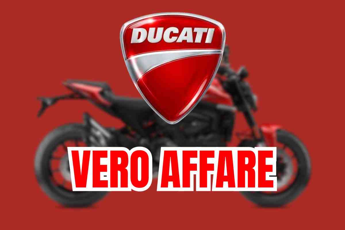 Ducati prezzo mai visto