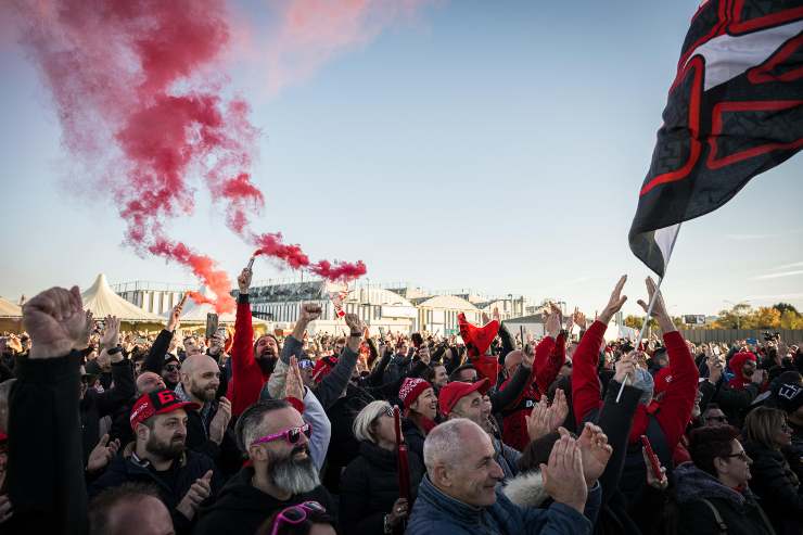 I tifosi della Ducati tornano nella loro tribuna