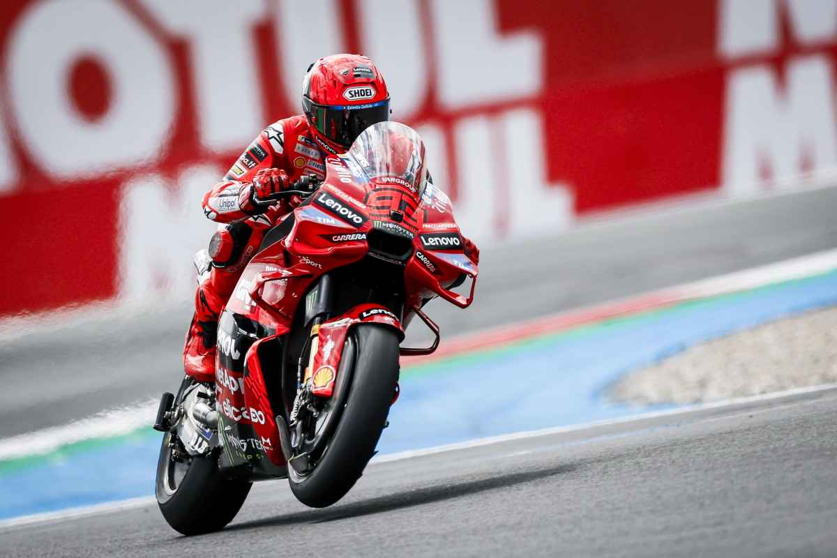 Marc Marquez sulla Ducati