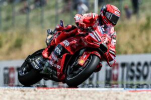 Marquez a bordo della sua Ducati