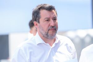 Primo Piano di Matteo Salvini