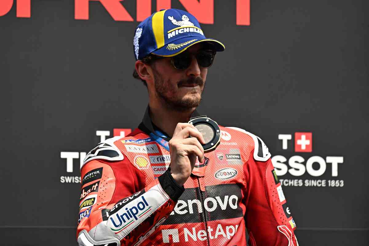 Bagnaia sul podio