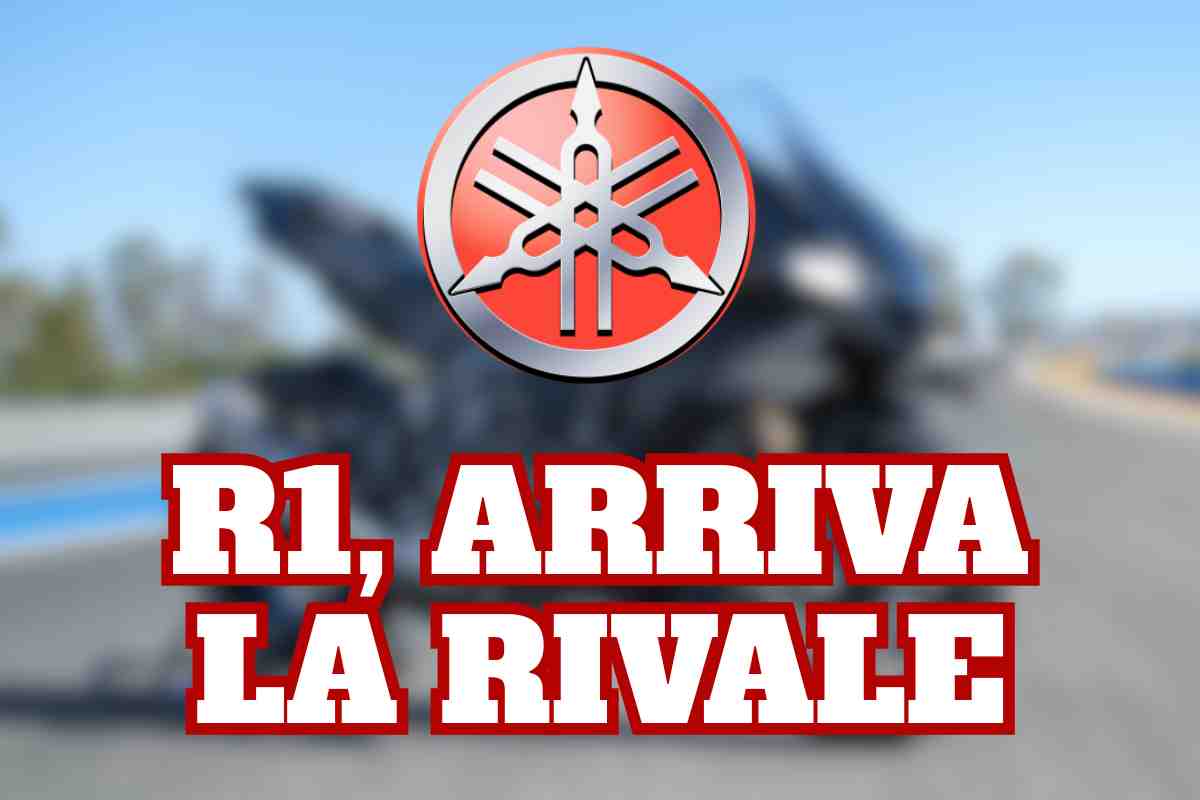 Yamaha R1 messa all'angolo