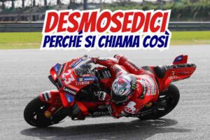Desmosedici perché il nome