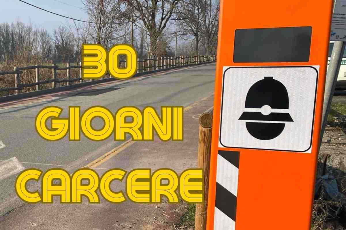 Autovelox novità Florida 30 giorni carcere