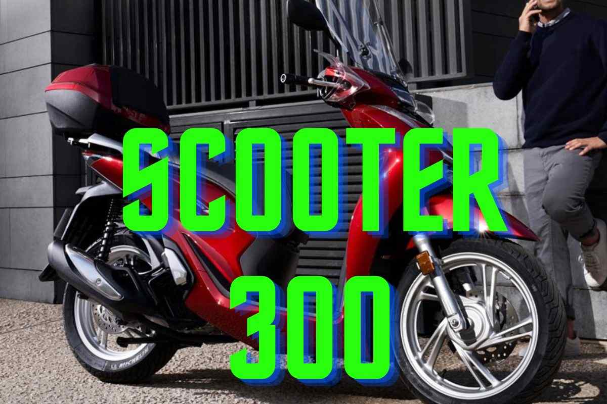 QJ Motor MTX 300 novità Honda SH