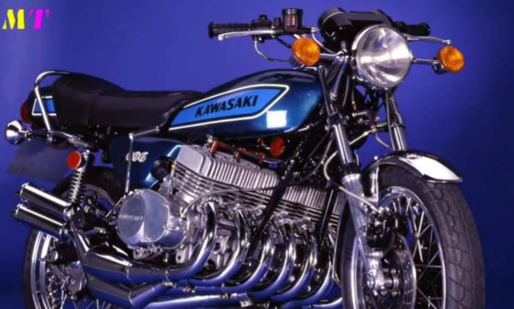 Moto Kawasaki KH 606
