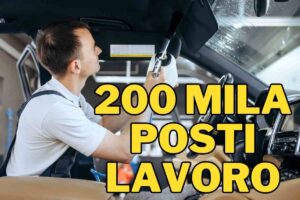 Camion posti lavoro patente Stato