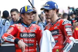 Davide Tardozzi Bagnaia Marquez MotoGP
