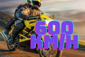 Moto 600 km/h Chris Rivas Bonneville