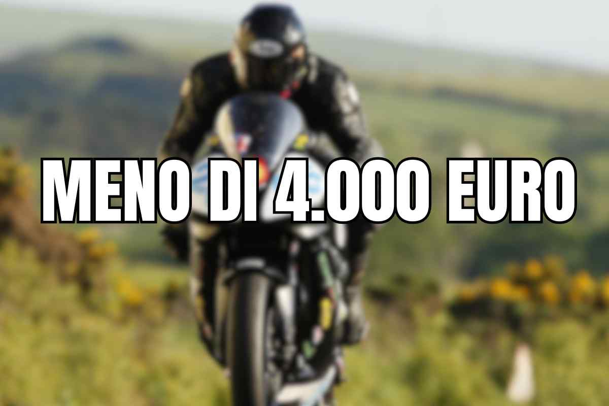 moto sportiva meno di 4.000 euro
