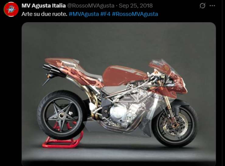 Moto MV Agusta F4 Ferrari Lamborghini
