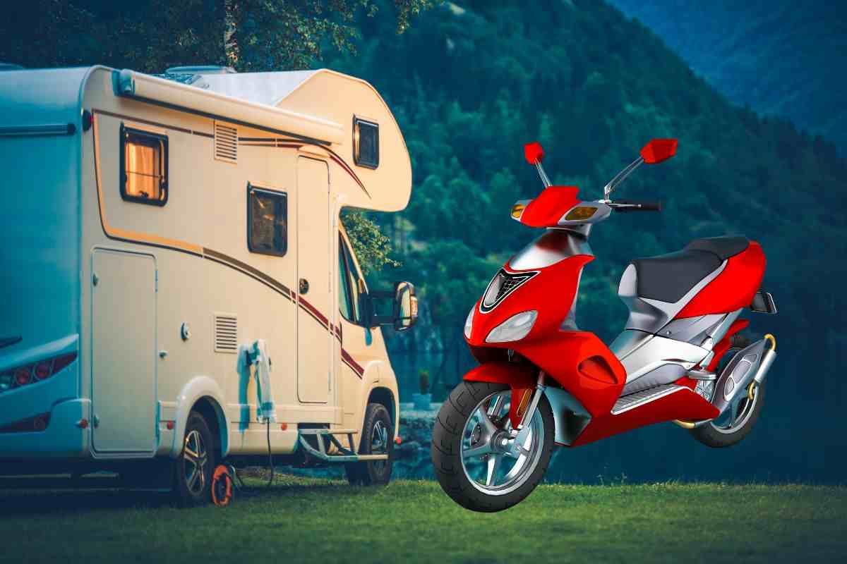 Scooter camper Cina novità
