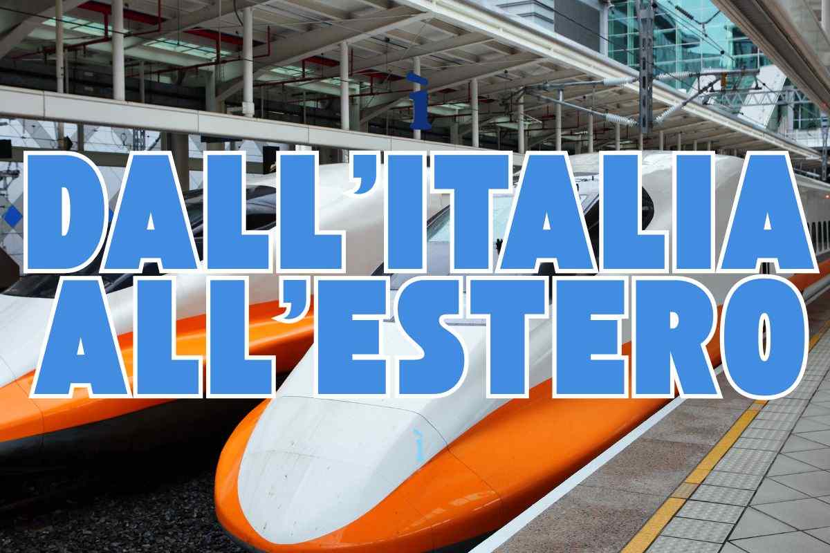 Treno Italia Europa Milano