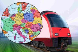 treno europa cartina