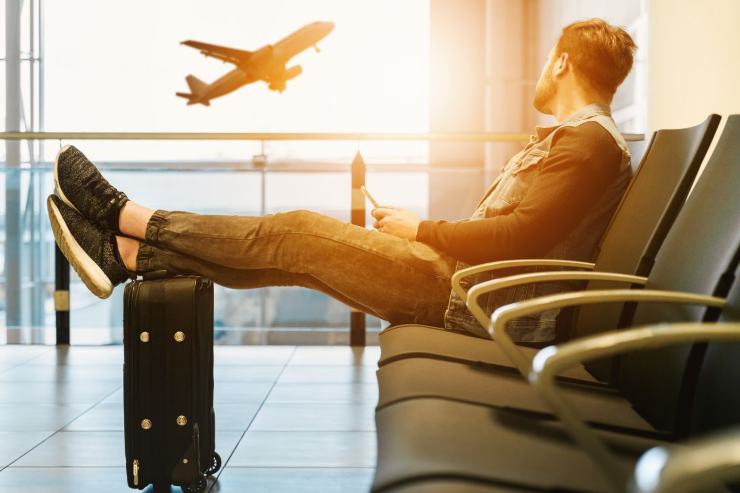 Viaggio aereo documento carta d'identità