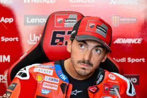 Bagnaia piede a martello di Marquez