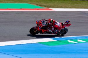 La Ducati MotoGP in pista