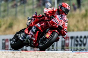 Marquez in sella alla Ducati