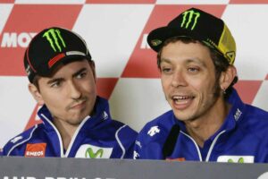 Lorenzo e Rossi in conferenza stampa