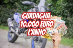 Guadagnare con la moto