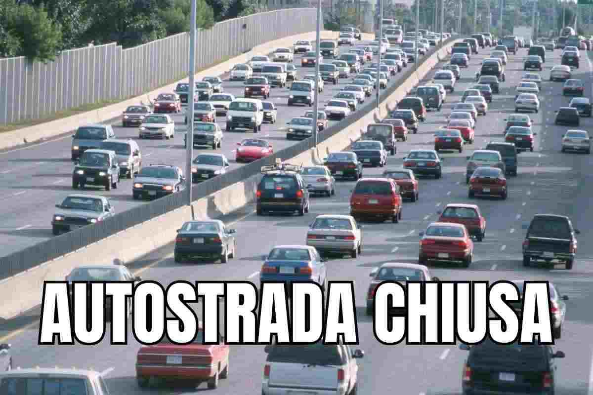 autostrada chiusa