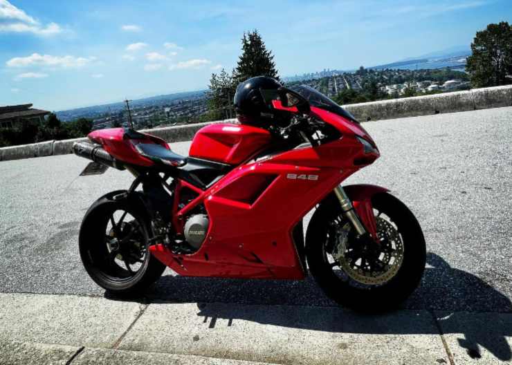 Ducati 848 usata moto