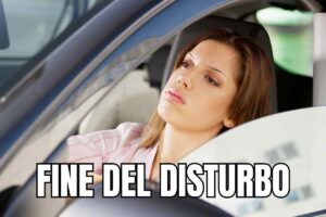 fine disturbo