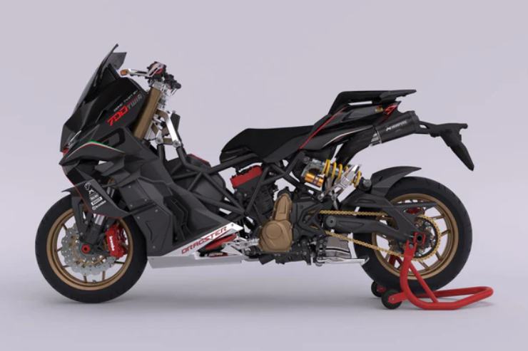 Italjet Dragster 700 Twin scooter
