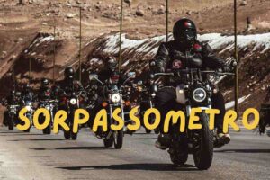 Moto sorpassometro novità telecamera
