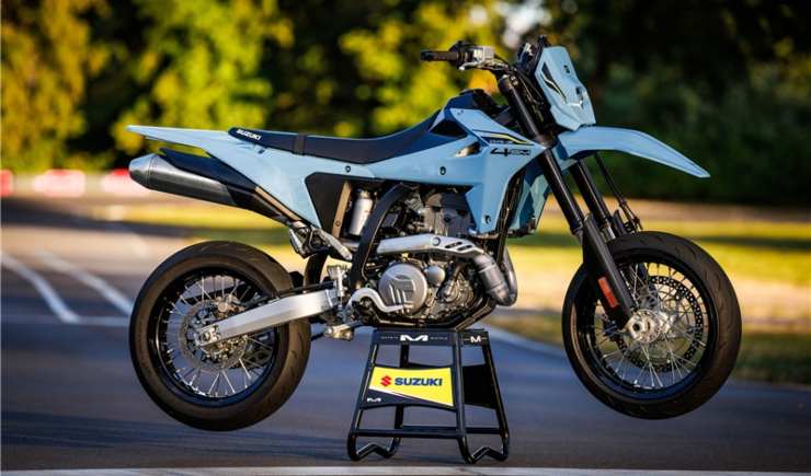 Suzuki DR Z4SM novità Supermotard