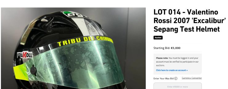 Valentino Rossi Casco Excalibur