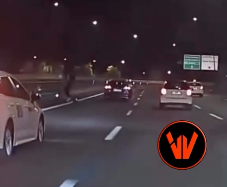 Monopattino autostrada Roma