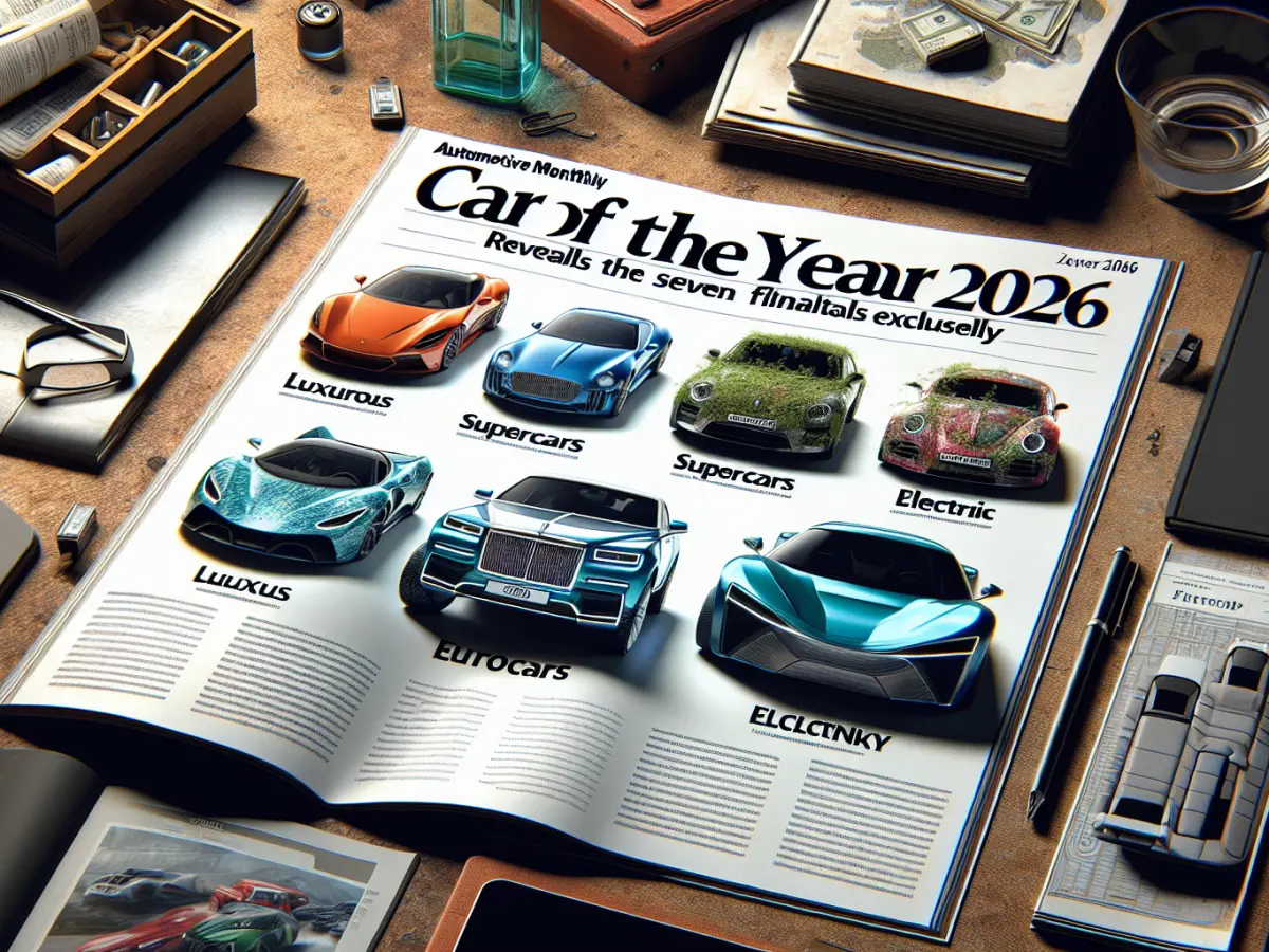 Auto dell'Anno rivista fatta con la grafica Ia