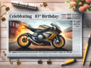 Celebrazione dei 83 Anni di Giacomo Agostini: MV Agusta Lancia la Serie Speciale Superveloce 1000 Ago