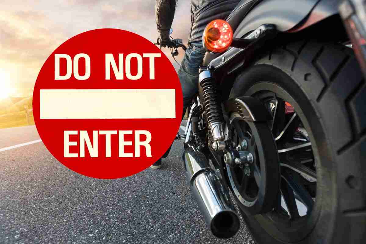 divieto moto